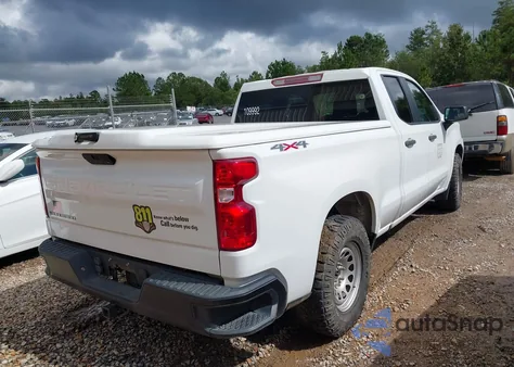 2020 Chevrolet Silverado 1500 4Wd Standard Bed Wt from USA, damaged, VIN 1GCRYAEF1LZ131134